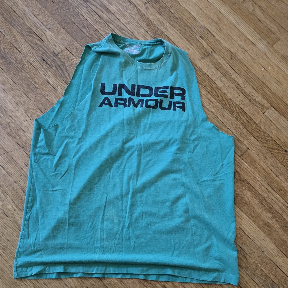 Under Armour Men's Sleeveless Tee - Teal